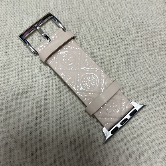 NWT| Tory Burch | fits Apple 38/40MM | t monogram embossed patent leather band - Picture 4 of 8